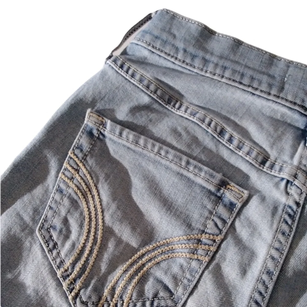 Hollister Jean Shorts High Rise Distressed…